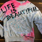 Mikina "Life is beautifull"
